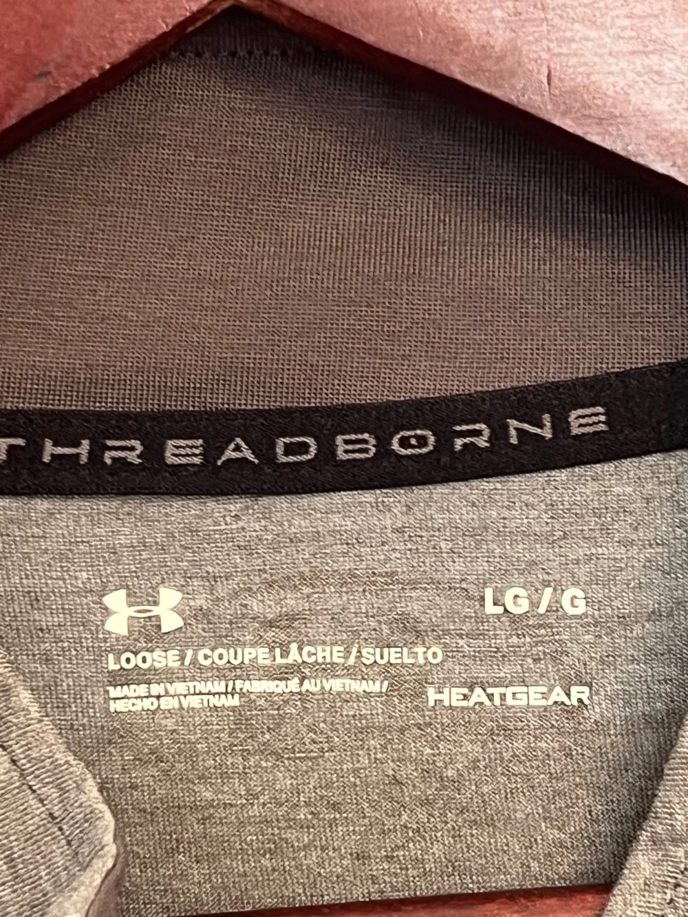 UNDER ARMOUR Men’s Gray Heatgear 1/4 Zip Active Pullover Sweater Size L